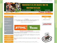 Tablet Screenshot of motoculture-mcmaubry.com